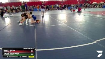 118-119 B Round 2 - Finley Hilyar, Elk River vs Jacob Hillshafer, West Bend East