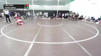 130 lbs Quarterfinal - Rachel Garcia, Edmond North vs Ariel Biggs, Jackson County