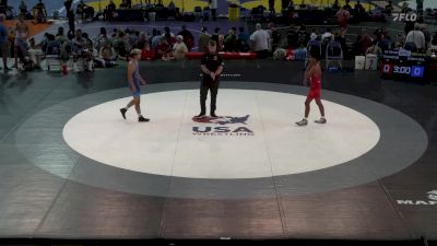 138 lbs Cons 64 #2 - Elijah Carrington, NY vs Luie Acosta-Tackett, CA