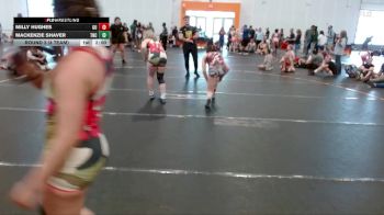 138 lbs Round 3 (4 Team) - Milly Hughes, Georgia United vs Mackenzie Shaver, NC Girls Wrestling Club
