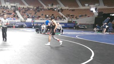 128-D1 Champ. Round 1 - Casey Churchill, Queen Creek High School vs Knox Sanchez, Hamilton High School