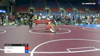 94 lbs Rnd Of 32 - Drew Heethuis, Michigan vs Jorge Otero, Virginia