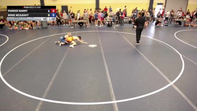 113 lbs Cons. Round 2 - Parker Barry, IL vs Bode McIlravy, IA