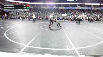 52 lbs Quarterfinal - Josiah Dixon, Unattached vs Cooper Petry, Bobcat WC