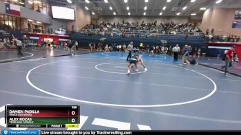 106 lbs Round 2 - Alex Rozas, Teurlings Catholic vs Damien Padilla, Frisco Centennial