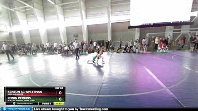 52 lbs Cons. Round 5 - Ronin Perkins, Ruby Mountain Wrestling vs Kenton Schwettman, Badlands Elite