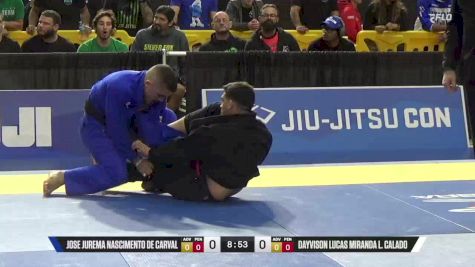 Dayvison Lucas Miranda L. Calado vs Jose Jurema Nascimento De Carval 2025 Pan Jiu Jitsu IBJJF Championship