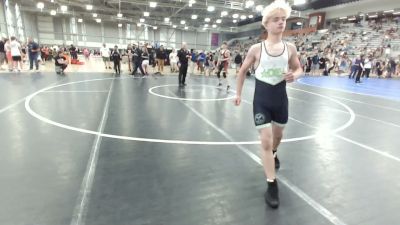 132 lbs Cons. Semis - Gabe Johnson, Snoqualmie Valley Wrestling Club vs Asher Clayton, Damaged Ear Wrestling Club