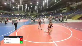 95 lbs 2nd Place - Hudson Egeberg, Matpac ND vs Elijah Hernandez, Purebred Elite