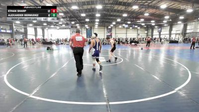 120 lbs Consi Of 16 #1 - Ethan Sharp, UT vs Alexander Bermudez, AZ