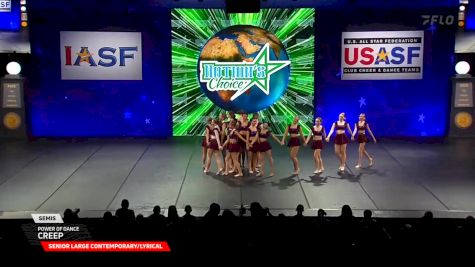 Power of Dance - Creep [2025 Senior Large Contemporary/Lyrical Semis] 2025 The Dance Worlds