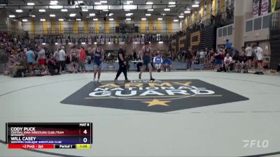 150 lbs Champ. Round 1 - Cody Puck, Central Iowa Wrestling Club /Team Intensity vs Will Casey, Western Dubuque Wrestling Club