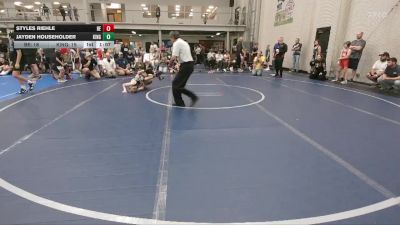 76 lbs Round 3 (6 Team) - Styles Riehle, Brawler Elite vs Jayden Householder, Kings