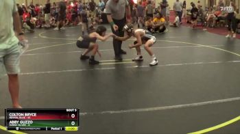 70 lbs Round 2 (6 Team) - Colton Bryce, Revival Blue vs Abby Guzzo, SVRWC Silver