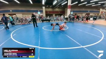 132 lbs Cons. Round 3 - Abel Silverman, 3F Wrestling vs Xzaevier Rosa, Finesse Wrestling Club