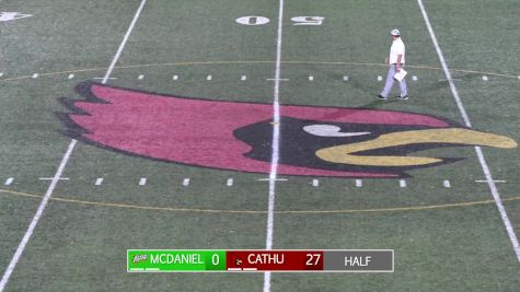 Replay: McDaniel vs Catholic | Sep 1 @ 7 PM