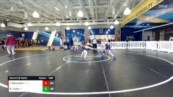 106 lbs Round 6 (8 Team) - Kieran Lowe, OutKast WC vs Ike Manyubar, Palm Harbor WC