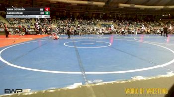 61 lbs Consi Of 16 #1 - Hank Deckard, RAW Wrestling Club vs Caden Stone, Spring Klien