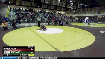 71 lbs Round 1 - Carter Baumgart, San Diego vs Traton Nelms, Team Temecula Wrestling Club