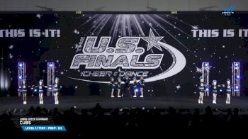 Lions Cheer Company - Cubs [2025 L1.1 Tiny - PREP - D2 Finals] 2025 The U.S. Finals Chicago