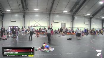 49 lbs Round 3 (6 Team) - Liam Gatt, Backyard Brawlers vs Dominic Schafer, Storm