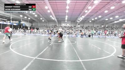 152 lbs Rr Rnd 3 - Kennedy Thomas, 84 Athletes Black vs Jacob Alexander, Broad Axe Wrestling Academy HS2