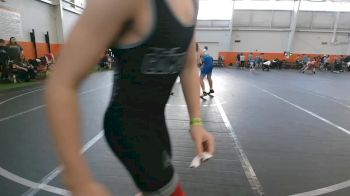 130 lbs Semifinal - Landin Salman, Brecksville vs Sanchir Edington, The Compound RTC