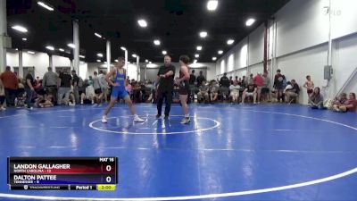 136 lbs Round 1 (4 Team) - Landon Gallagher, North Carolina vs Dalton Pattee, Tennessee
