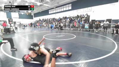 144 lbs Cons. Round 2 - Daniel Cardenas, La Mirada vs Gabriel Ruiz, Troy