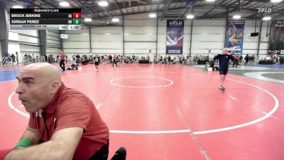 90 lbs Round Of 64 - Brock Jenkins, GA vs Jordan Perez, NH