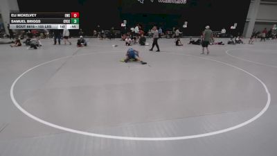 105 lbs Cons. Sub-rd Of 16 - Samuel Briggs, Community Youth Center - Concord Campus Wrestling vs Eli Mckelvey, Elevate Wrestling Club