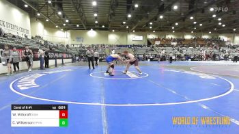 220 lbs Consi Of 8 #1 - William Witcraft, Redmond High School vs Chayse WIlkerson, Eagle Point Youth Wrestling