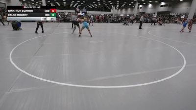 157 lbs Cons. Sub-rd Of 32 - Jonathon Schmidt, Cleveland High School Wrestling vs Caleb Moncey, Missouri