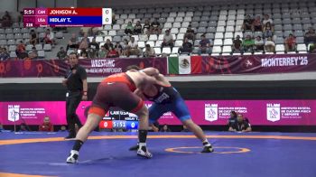 92 kg Round 1 - Trent Hidlay, USA vs Andrew Johnson, CAN