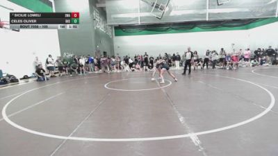 105 lbs Quarterfinal - Celes Oliver, Bentonville High School vs Sicilie Lomeli, Shelton Wrestling Academy