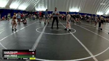 80 lbs Round 5 (8 Team) - Kaleb Pollock, Dayton Bandits vs Ayden Arnold, Crossroads Wrestling