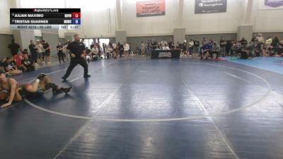 92 lbs Semis - Julian Maximo, RBYWC vs Tristan Guarnes, Mat Demon Wrestling Club