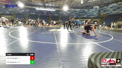 190 lbs Final - Kal-El Fluckiger, Valiant Wrestling Club vs Sam Howard, Maurer Coughlin Wrestling Club