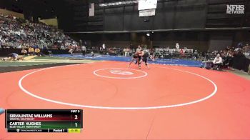 6A-150 lbs Cons. Round 1 - Carter Hughes, Blue Valley Northwest vs Sirvauntae Williams, Wichita-Southeast