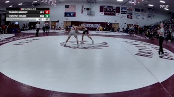 165 lbs 1st Place Match - Cooper Willis, Augsburg vs Tanner Gerber, Wisconsin-La Crosse