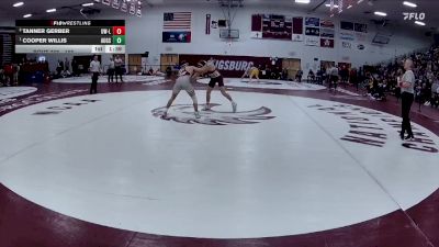 165 lbs 1st Place Match - Cooper Willis, Augsburg vs Tanner Gerber, Wisconsin-La Crosse