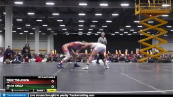 182 lbs 1st Place Match - Mark Ayala, CA vs True Tobiasson, CO