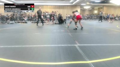 109 lbs Round Of 64 - Emjay Marez, Garden City HS vs Jocelyn Arambula, The Valley Athletic Club