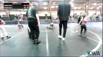 52 lbs Round Of 16 - Jackson Kreamer, Lone Grove Takedown Club vs Johnny Elswick, Prime Wrestling