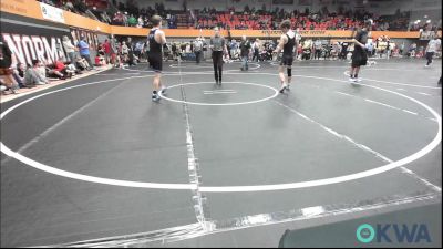 126 lbs Consi Of 4 - Cooper Chagollia, Blue Devil Wrestling vs Lucas Yates, Newcastle Youth Wrestling