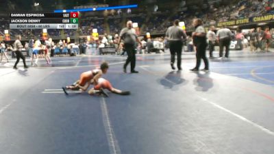60 lbs Quarterfinal - Damian Espinosa, Easton vs Jackson Denny, Council Rock