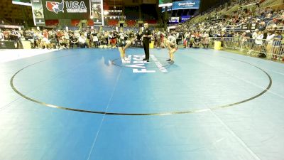 125 lbs Round Of 64 - Hannah Blyveis, MI vs Karlee Brooks, AZ