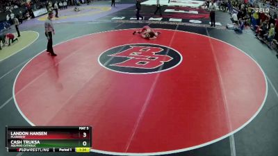 Champ. Round 1 - Landon Hansen, Plainview vs Cash Truksa, Aquinas Catholic