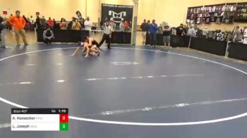 102 lbs Prelims - Adam Keesecker, Steel Valley vs Leo Joseph, Greater Latrobe