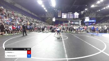 132 lbs Rnd Of 128 - Jack Mulnix, Wisconsin vs Levi Richmond, Pennsylvania